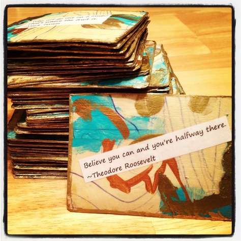 Inspirational Card Deck Swap ©2012 Mary C. Nasser