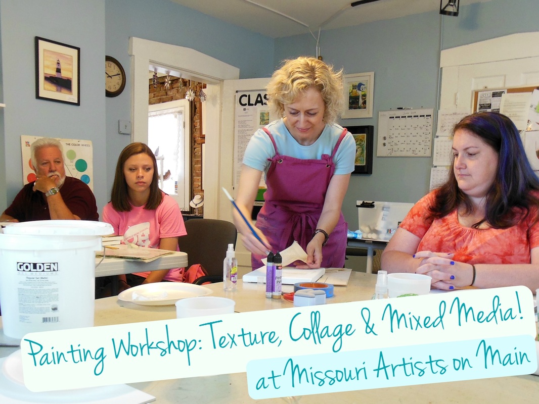 Painting Workshop: Texture, Collage & Mixed Media
