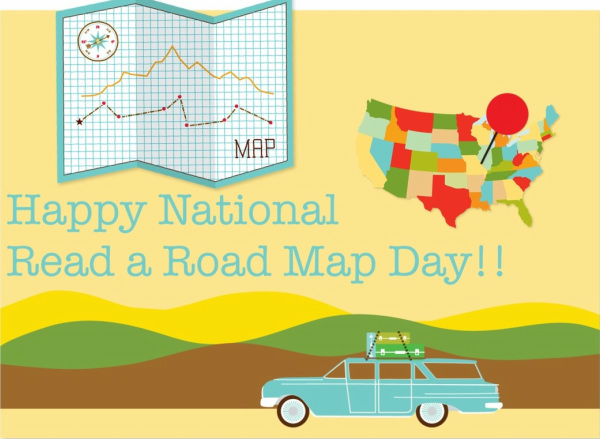 National Read a Road Map Day by Mary C. Nasser