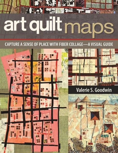 Art Quilt Maps by Valerie S. Goodwin
