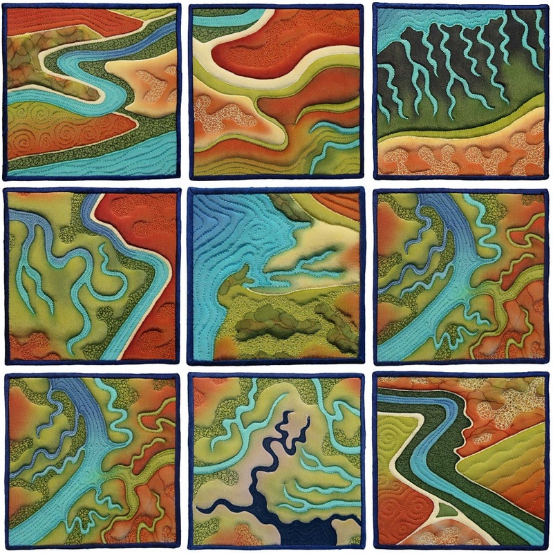 Transformations Series by Linda Gass, 5.5  x 5.5 inches each