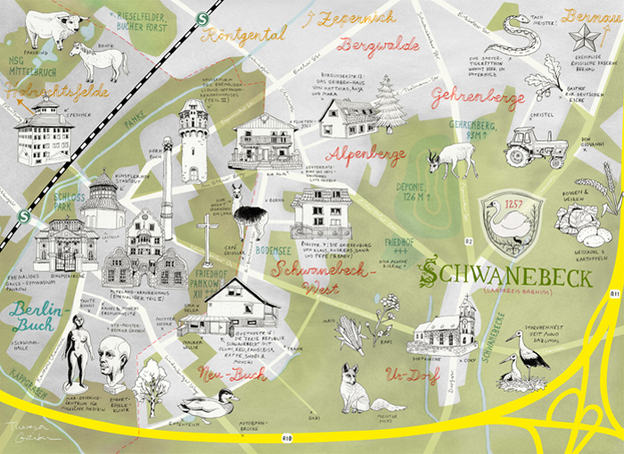 Map of Schwanebeck