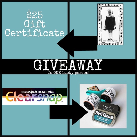StencilGirl Clearsnap giveaway