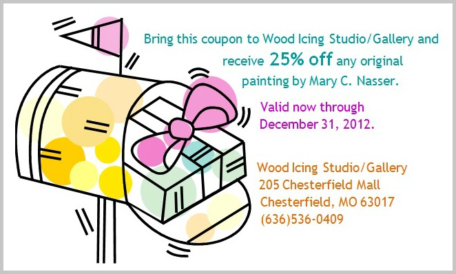 Mary C. Nasser Wood Icing Coupon