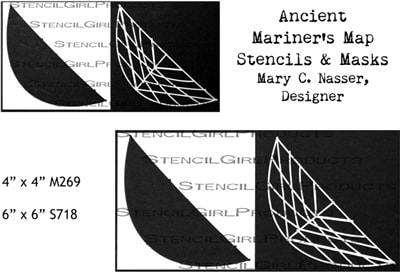 Navigation Chart Series of Stencils & Masks at StencilGirl® Products by Mary C. Nasser