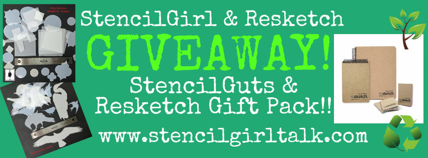 StencilGirl® Products & Resketch Giveaway