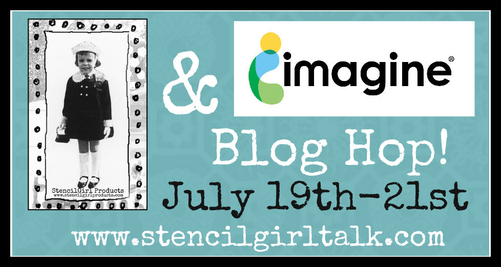 StencilGirl Products & Imagine Blog Hop